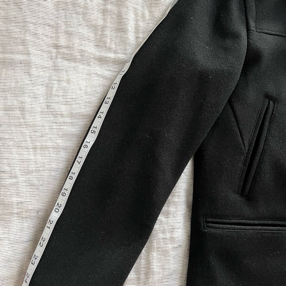J. Crew Black University Jacket Pea Coat - Vintage - Men’s - Picture 12 of 16